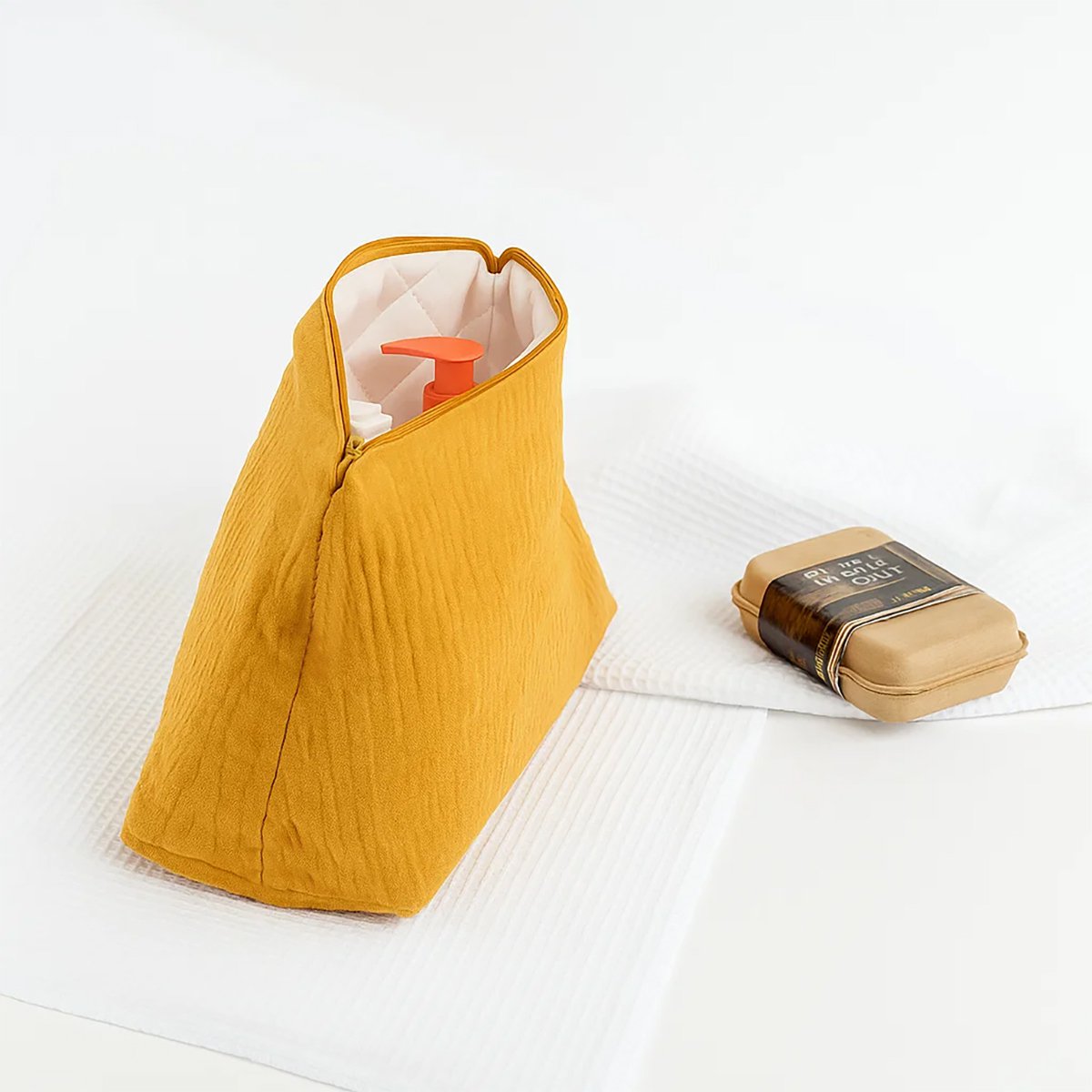 Trousse de Toilette en Coton Bio Honey