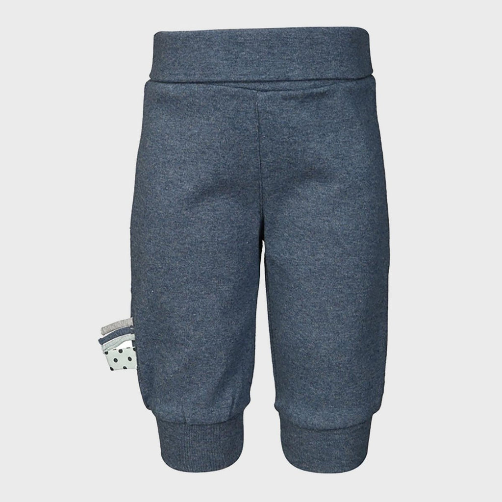 Pantalon Bébé en Coton Bio – Indigo