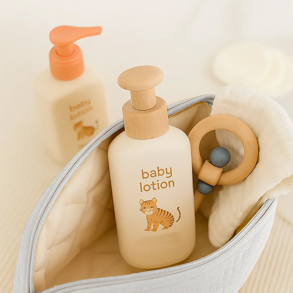 Trousse de Toilette en Coton Bio Blanc