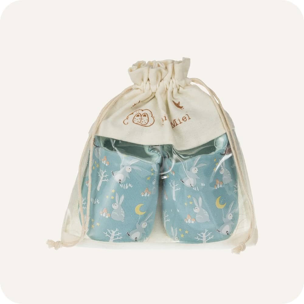 Chaussons bébé en coton – Lapin