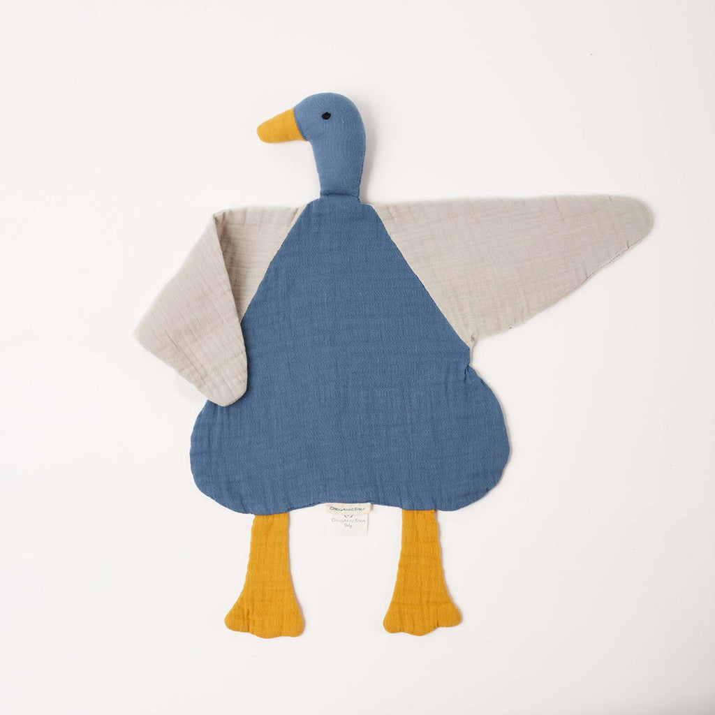 Jouet Canard en Mousseline Bio – Era Blue