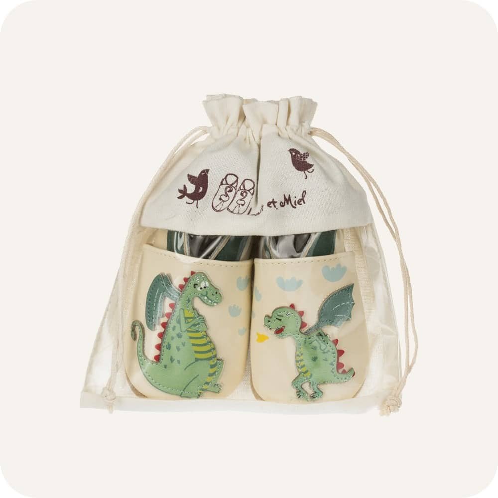 Chaussons bébé en cuir souple – Dragon et Fils