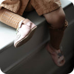 Chaussons bébé en cuir extra souple – Lapine