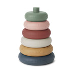 Jouet d’Activité Sasha – Tour d’Empilement en Silicone