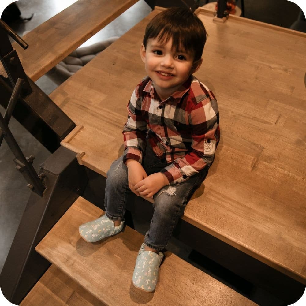 Chaussons bébé en coton – Lapin