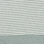 Body T-shirt Manches Longues en Coton Bio – Aqua Rayé