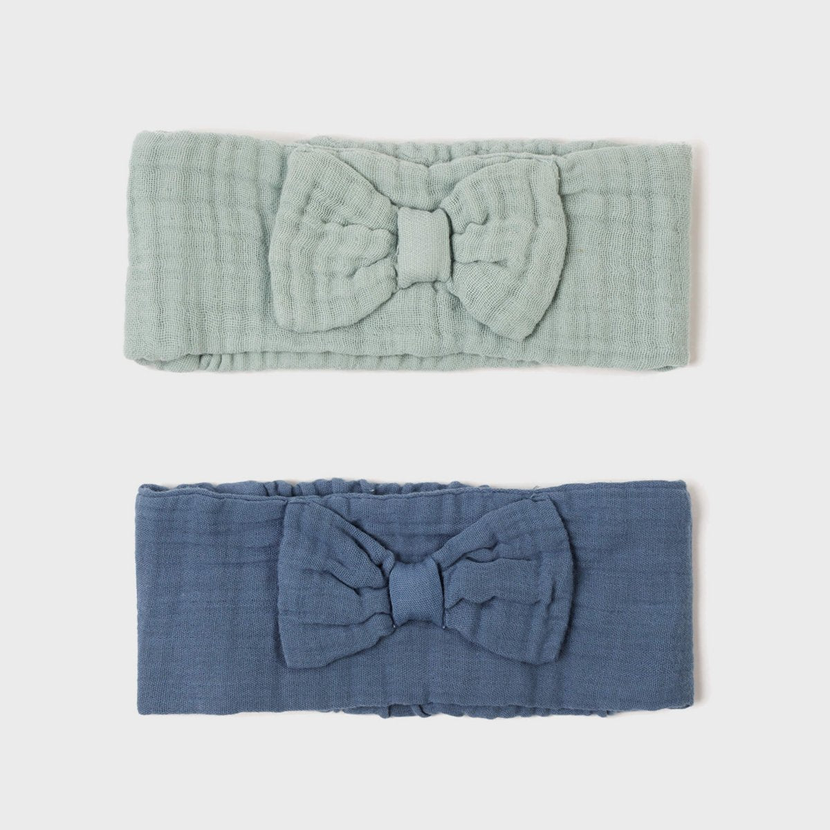 Bandeaux Bébé en Coton Bio – Lot de 2