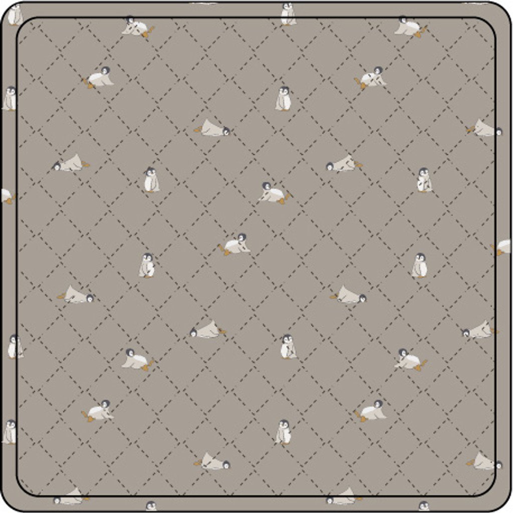 Tapis de jeu rembourré Pingouin