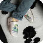 Chaussons bébé en cuir souple – Petit Train