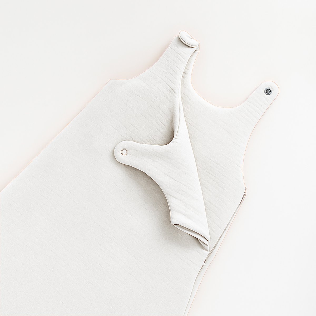 Gigoteuse Hiver en Coton Bio Blanc