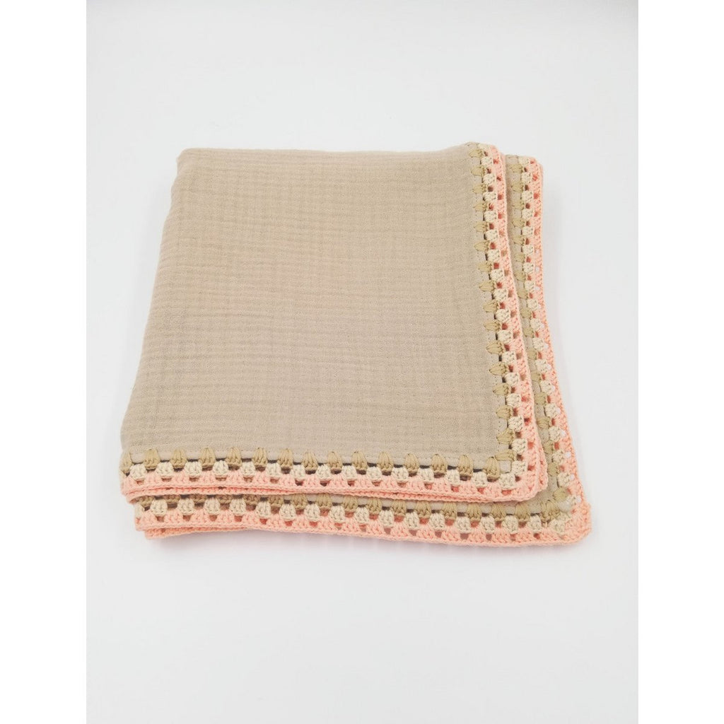 Couverture Mousseline CROCHET