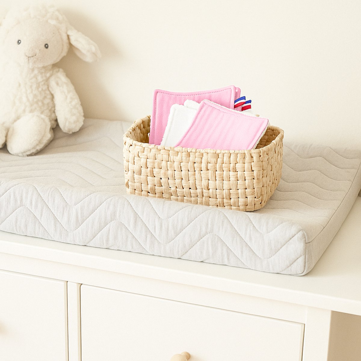 Lingettes Lavables en Coton Bio – Lot de 6