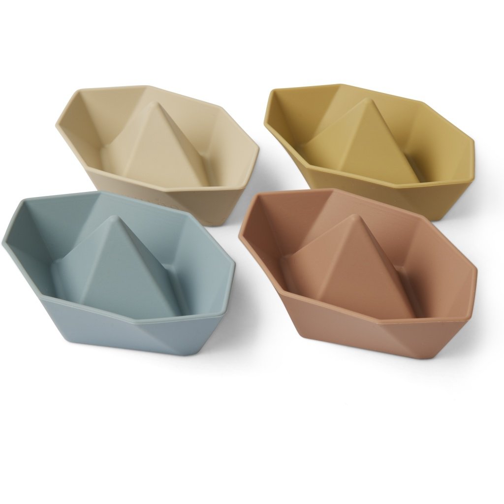 Lot de 4 bateaux en silicone – Asger Multi Mix
