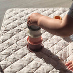 Gobelets empilables en silicone