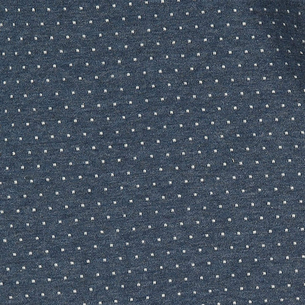 Pyjama Une-Pièce en Coton Bio – Indigo Mélange