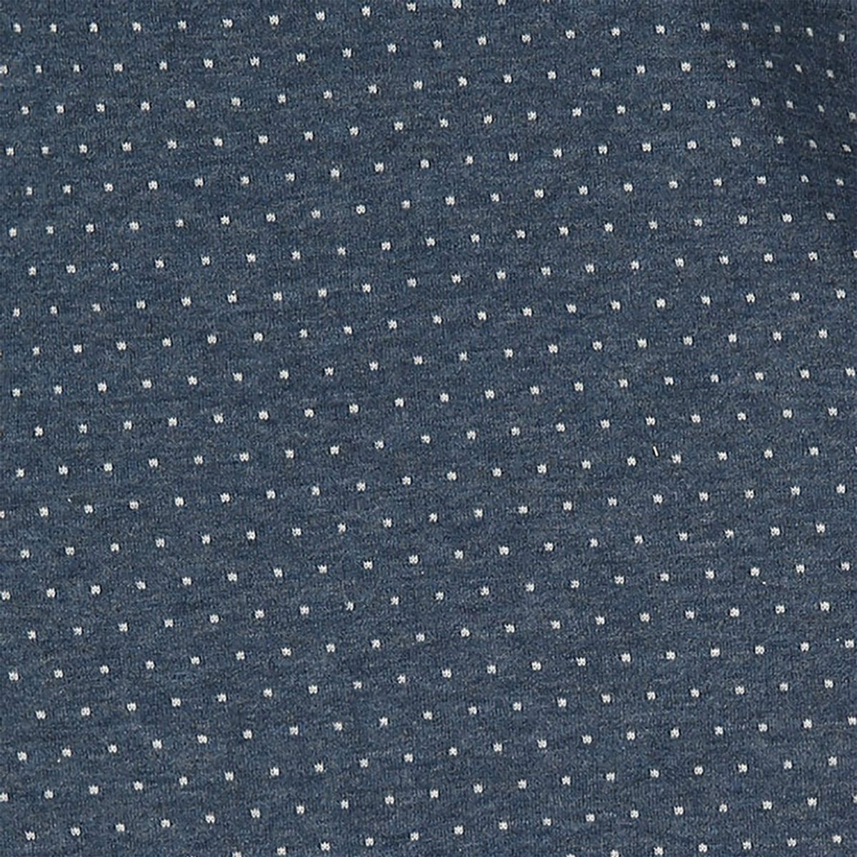 Pyjama Une-Pièce en Coton Bio – Indigo Mélange