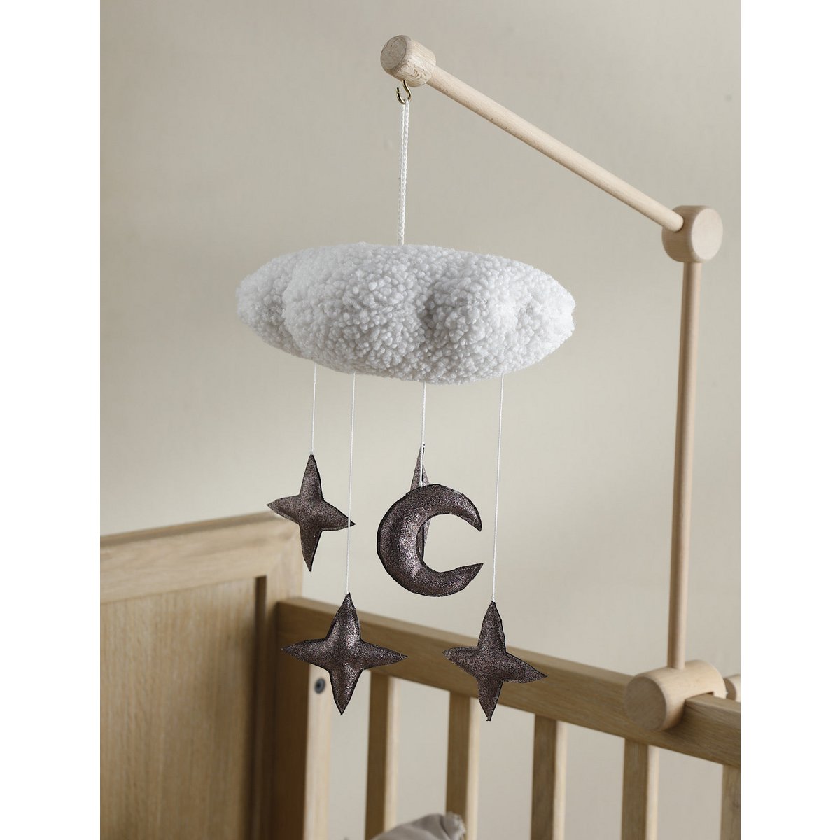 Mobile Cirrus – Nuage Douillet & Étoiles Scintillantes