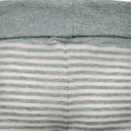 Legging Bébé en Coton Bio –  Rayures Turquoise