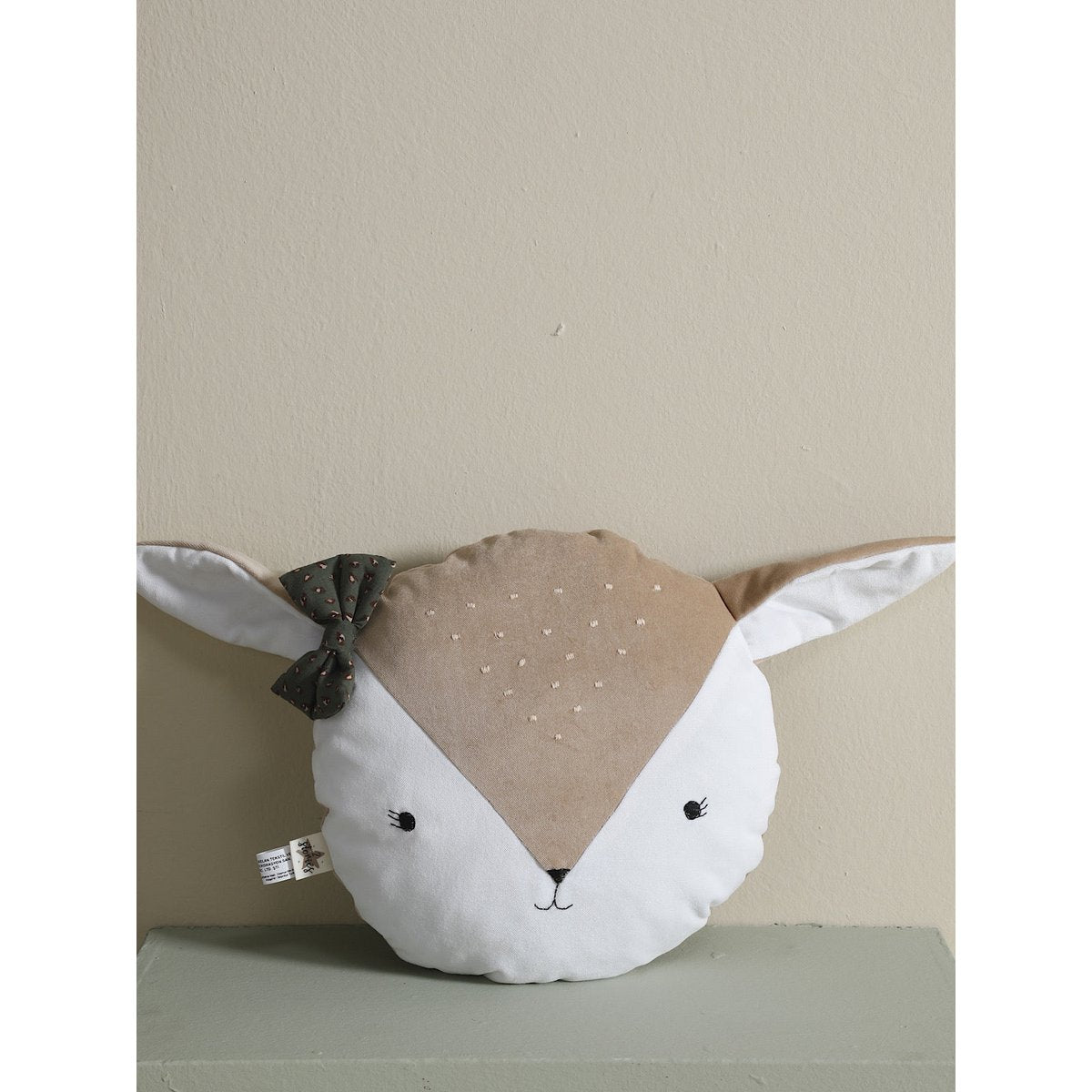 Oreiller Bambi Fille – Velours & Broderies Poétiques