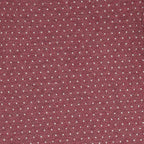 Pyjama Une-Pièce en Coton Bio – Bordeaux Mélange