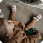 Chaussons bébé en cuir extra souple – Lapine