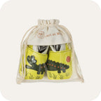 Chaussons bébé en cuir souple – Croc’Savane