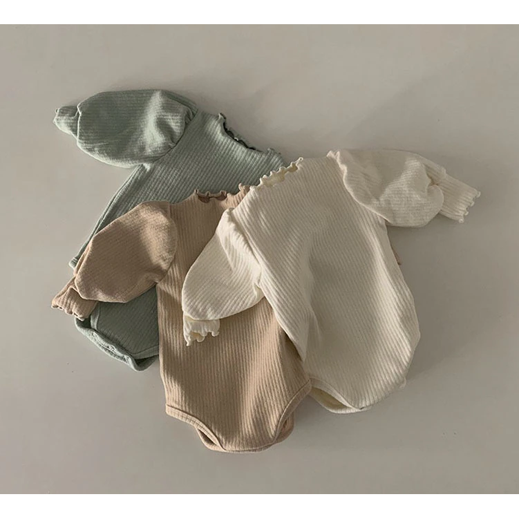 Body Bébé en Coton Bio – Col Boule