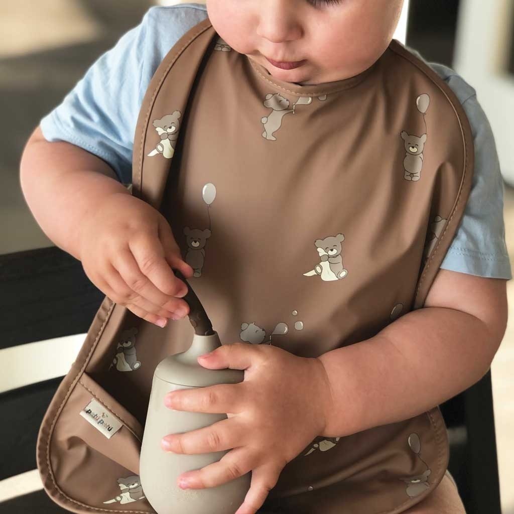 Bavoir Cena avec poche – Teddy