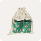 Chaussons bébé en coton – Goupil