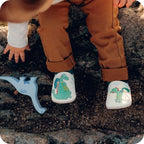 Chaussons bébé en cuir souple – Dragon et Fils