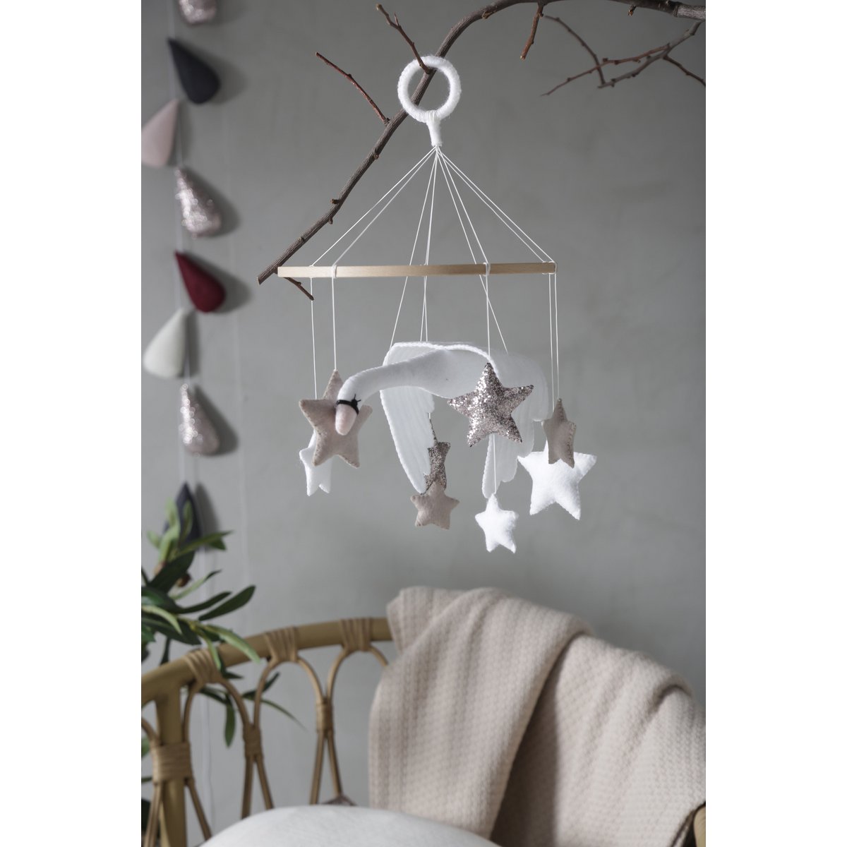 Mobile Bébé – Cygne Enchanté